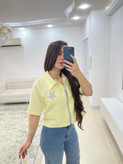 بامبر زنانه لیمویی فری سایز