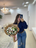 بامبر جکت جین زنانه فری سایز